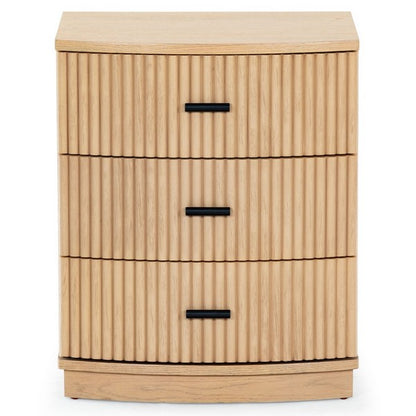 Shelbie 3 Drawer Nightstand