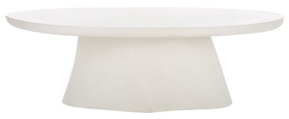 Jasbriella Concrete Coffee Table