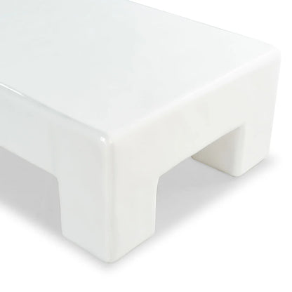 Branford Rectangle Concrete Coffee Table
