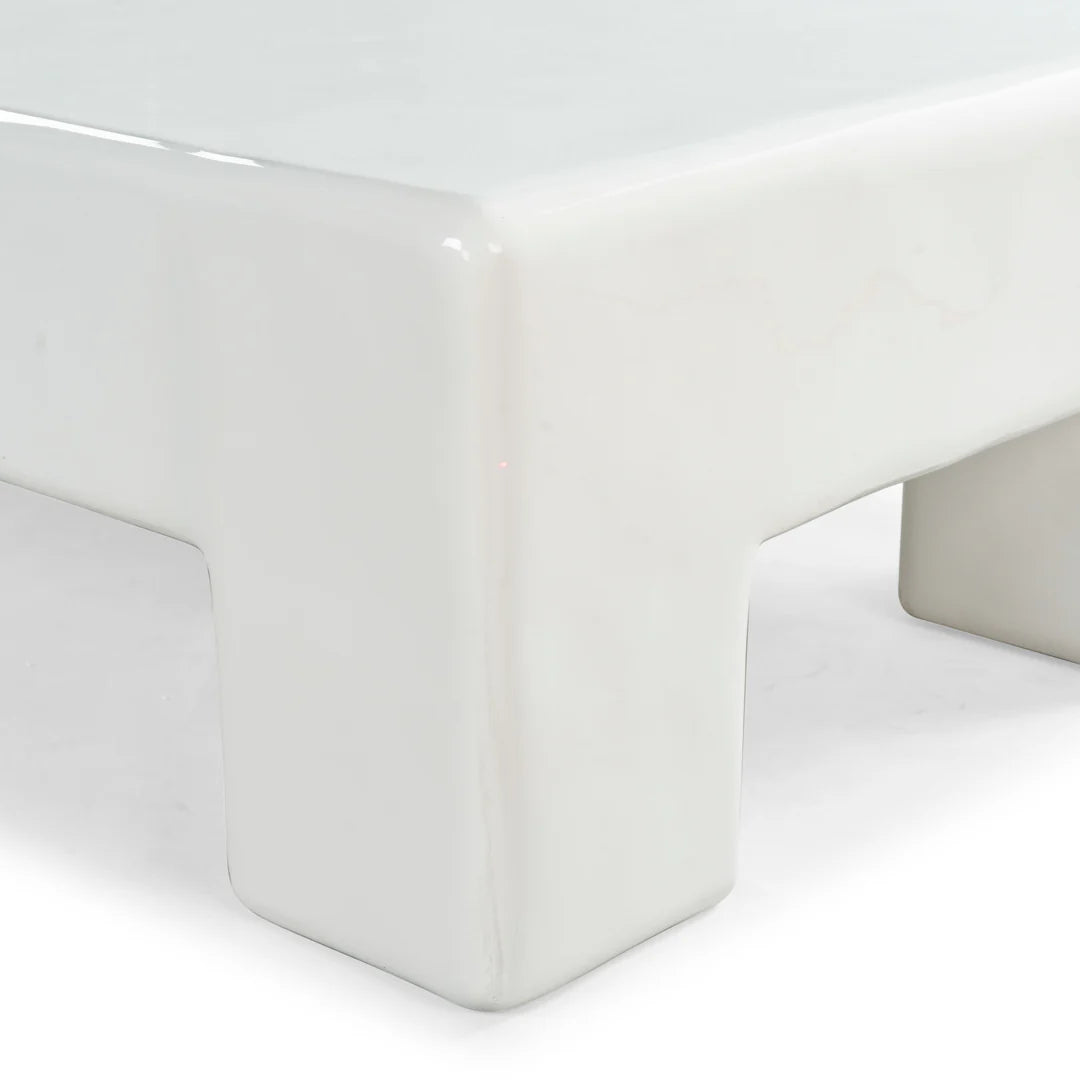 Branford Rectangle Concrete Coffee Table