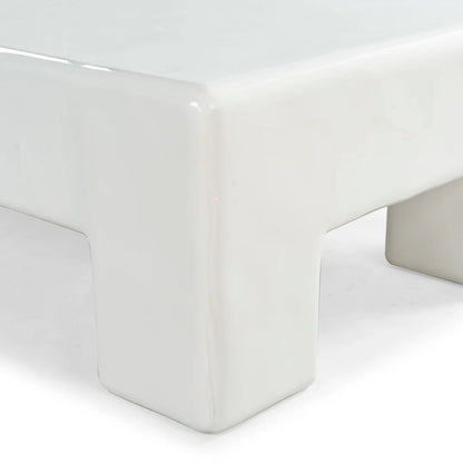 Branford Rectangle Concrete Coffee Table