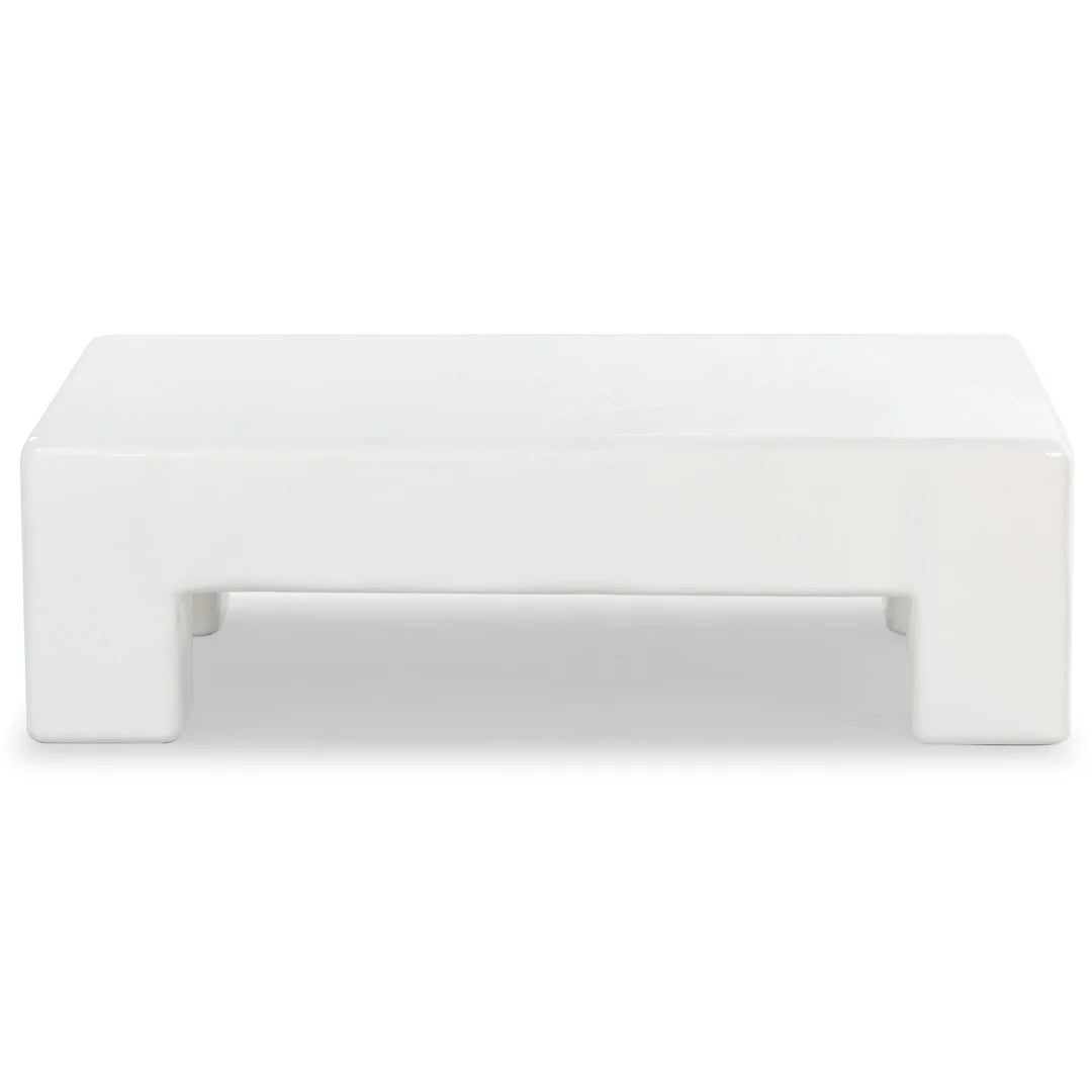 Branford Rectangle Concrete Coffee Table