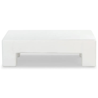 Branford Rectangle Concrete Coffee Table