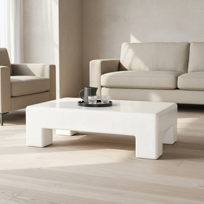 Branford Rectangle Concrete Coffee Table