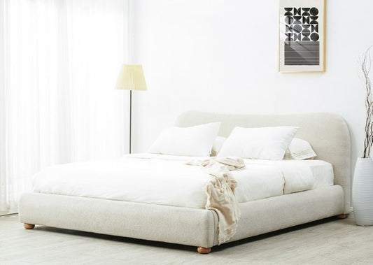 Beccarose Velvet Bed