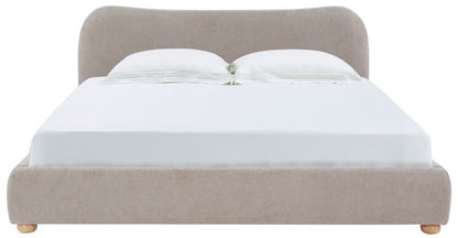 Beccarose Velvet Bed