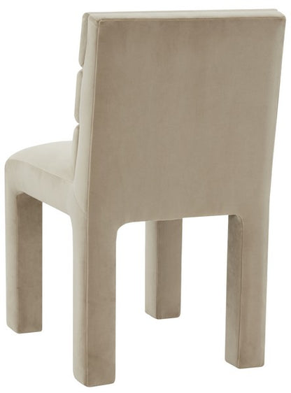 Pietro Channel Tufted Dining Chair