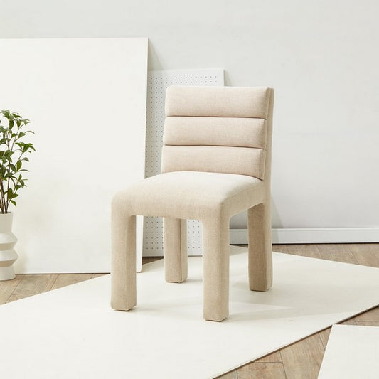 Pietro Channel Tufted Dining Chair