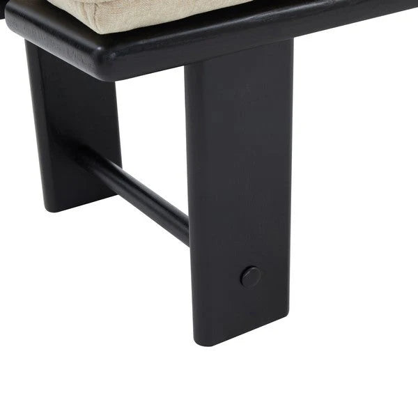 Bartolili Wood & Cushion Bench