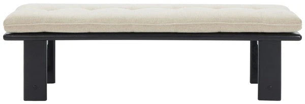 Bartolili Wood & Cushion Bench