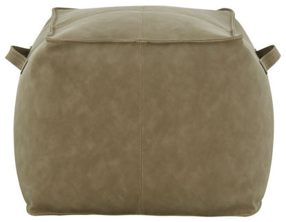 Pablo Vegan Leather Pouf