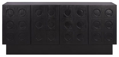 Osmund 4 Door Wood Sideboard