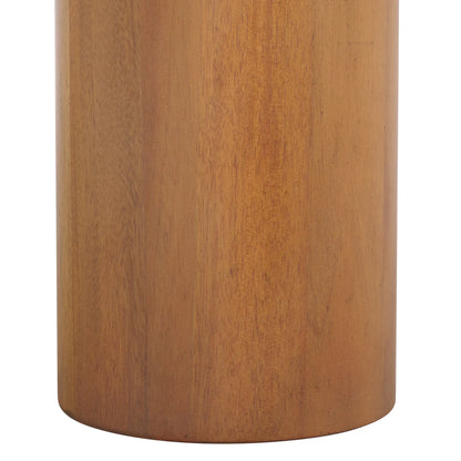 Bary Round 3 Leg Wood Coffee Table