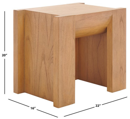 Jessandria Wood Accent Table Natural