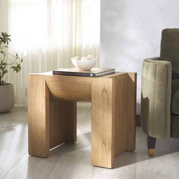 Jessandria Wood Accent Table Natural
