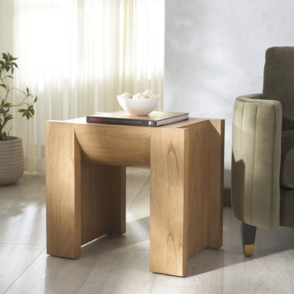 Jessandria Wood Accent Table Natural