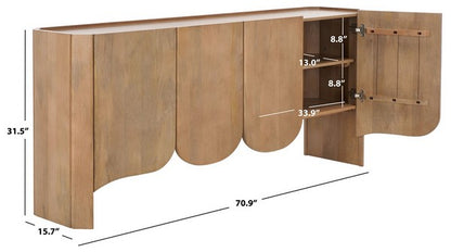 Howie 4 Door Wood Sideboard