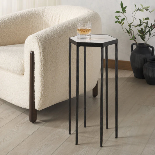 Galvin Marble Top Drink Table