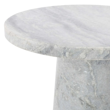 Valentia Round Marble Accent Table