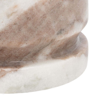 Valentia Round Marble Accent Table