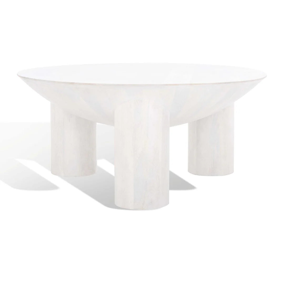 Calhoun Round Wood Coffee Table