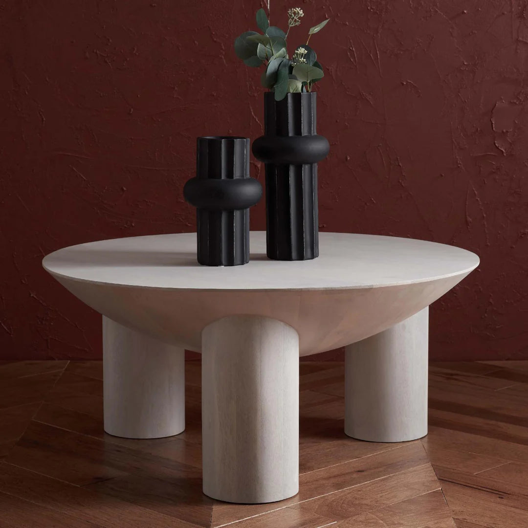 Calhoun Round Wood Coffee Table