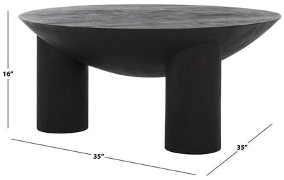 Calhoun Round Wood Coffee Table