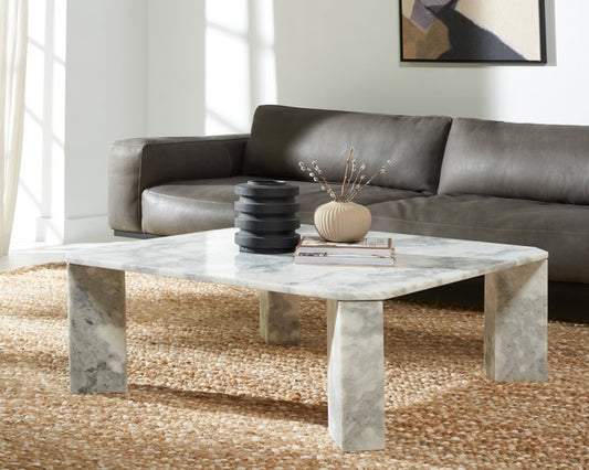 Daysi Square Marble Coffee Table