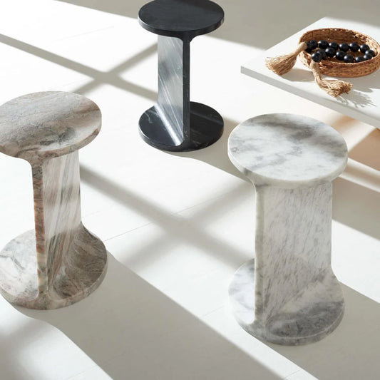 Melinda Marble C Accent Table