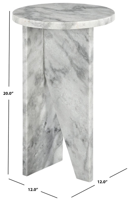 Devlin Marble Drink Table