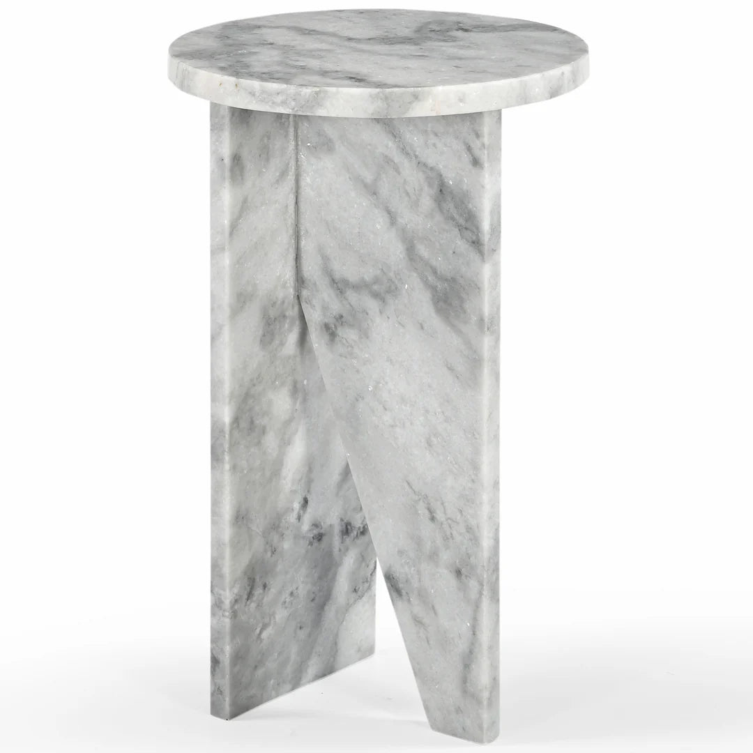 Devlin Marble Drink Table