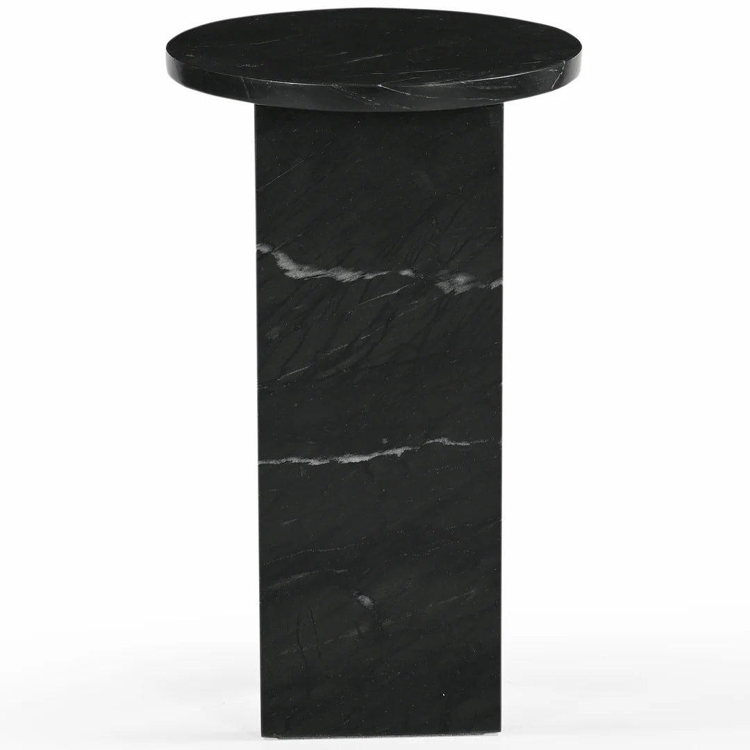 Devlin Marble Drink Table