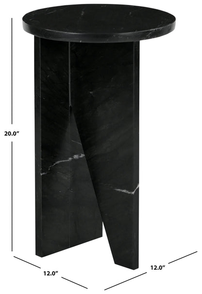 Devlin Marble Drink Table