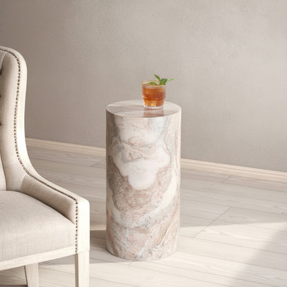Leahbryanna Round Drink Table