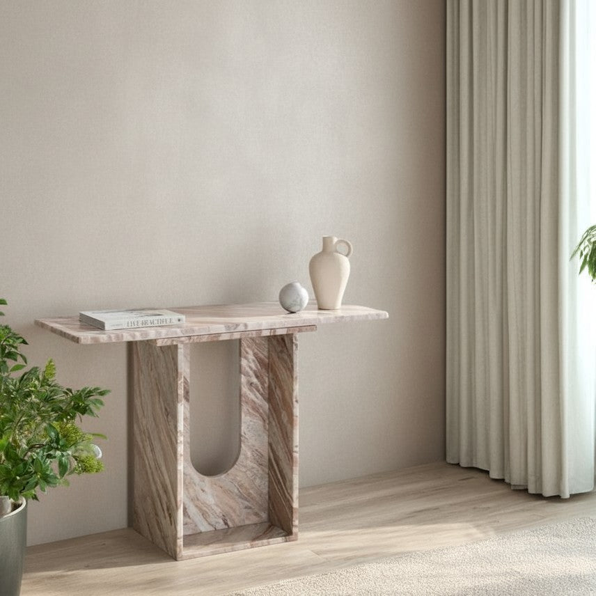 Tobilyn Marble Console Table