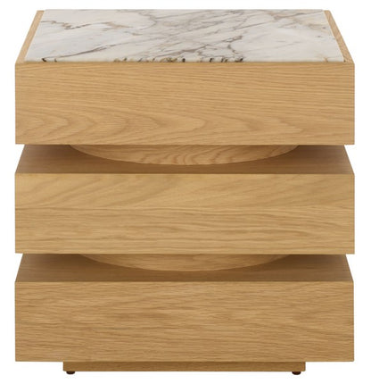 Shayrina Marble Accent Table Natural
