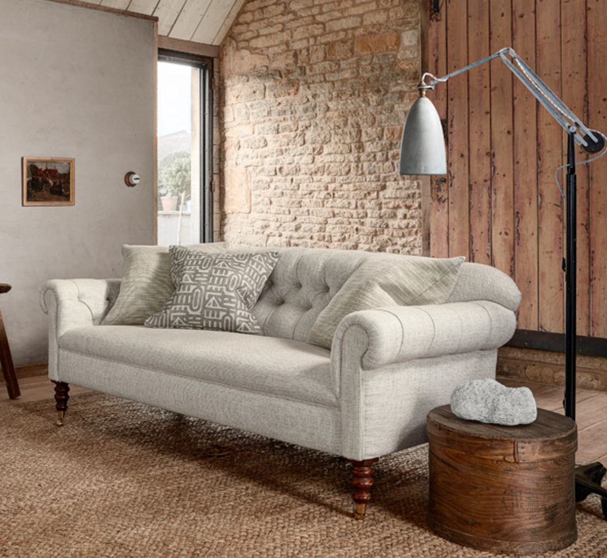 Keystone Pillow in Grey