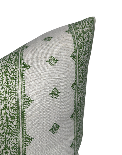 Peter Dunham Fez Pillow Cover in Green