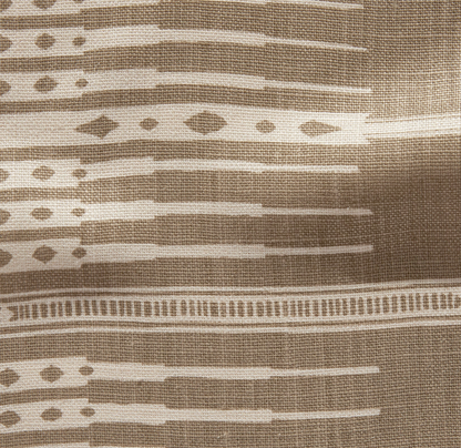 Tangiers Pillow Cover in Stone, Peter Dunham Textiles