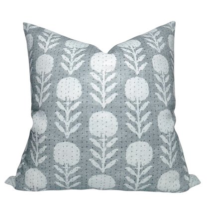 Zinnia Pillow in Mineral