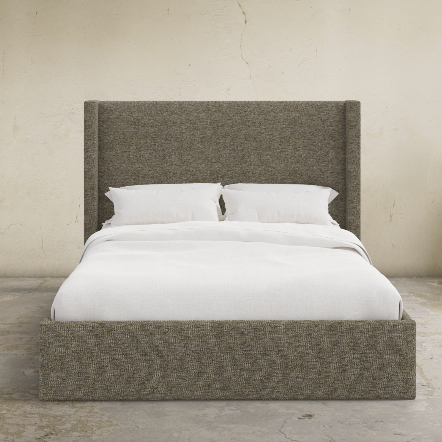 Thea 48" Wingback Platform Bed