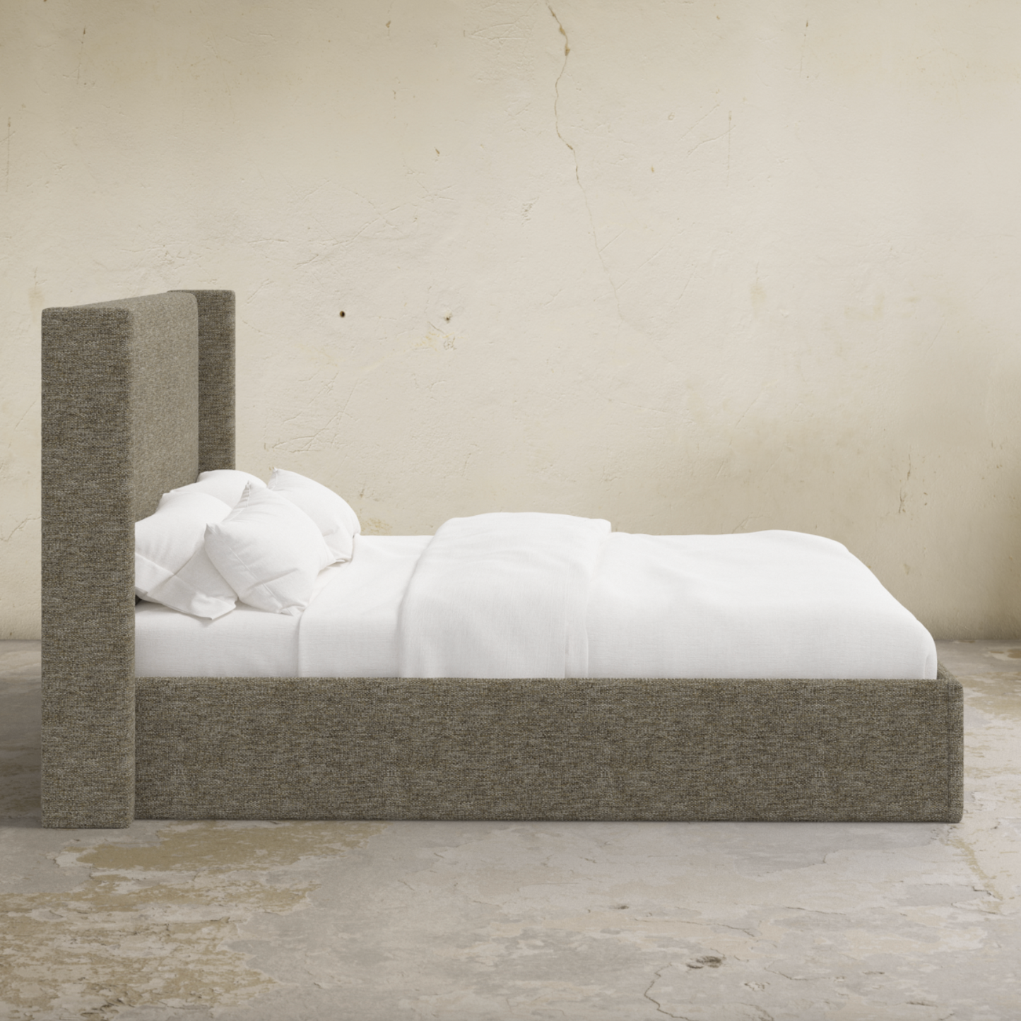 Thea 48" Wingback Platform Bed