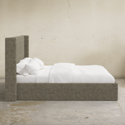 Thea 48" Wingback Platform Bed