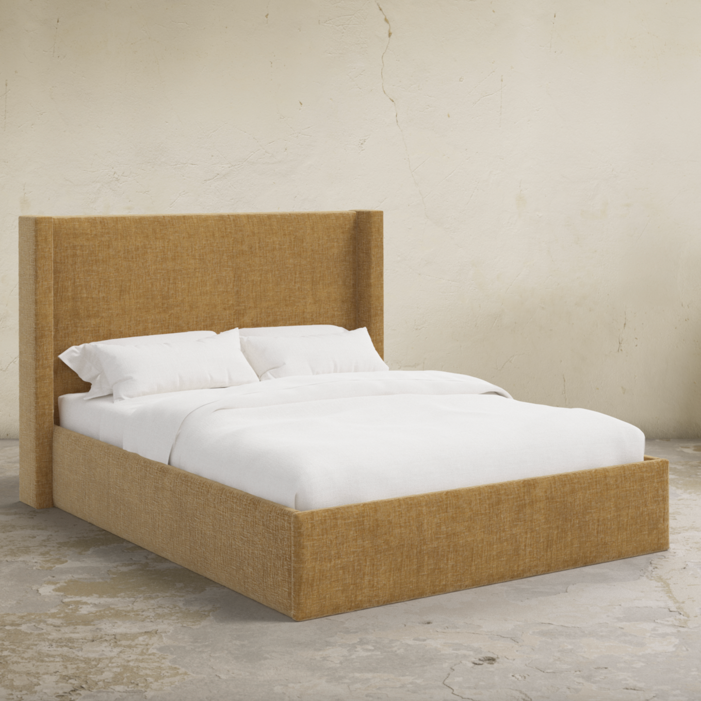 Thea 48" Wingback Platform Bed