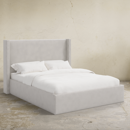 Thea 48" Wingback Platform Bed
