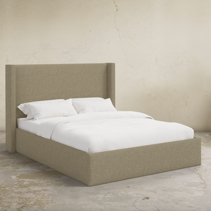 Thea 48" Wingback Platform Bed