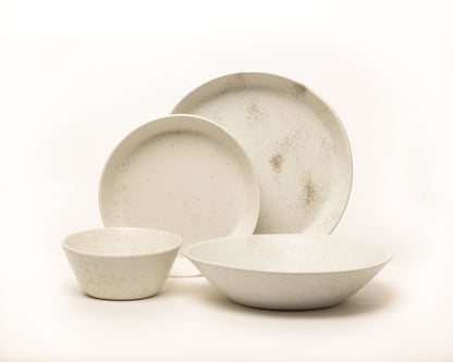 4 Piece Skali Coupe Dinner Setting