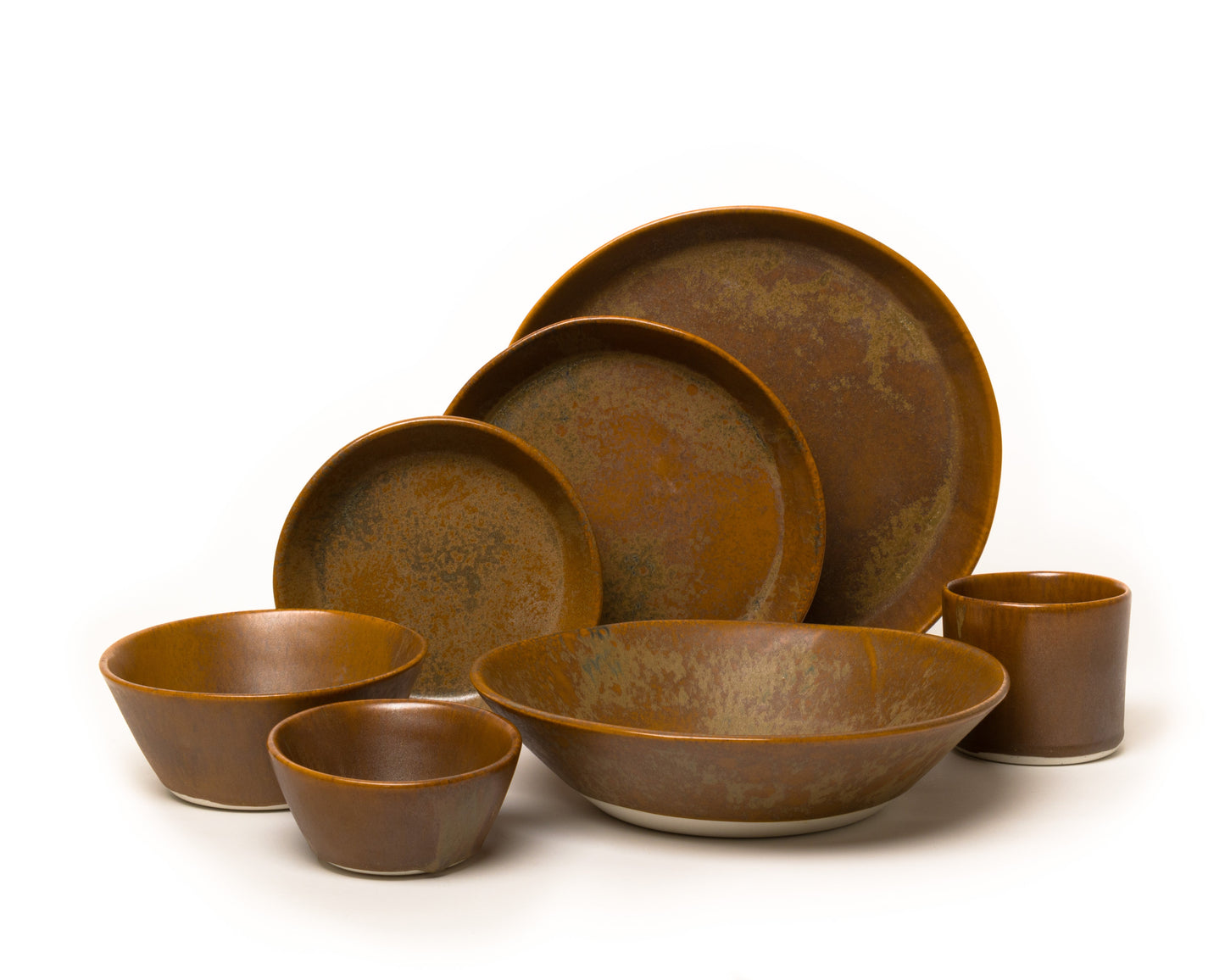 7 Piece Skali Coupe Dinner Setting