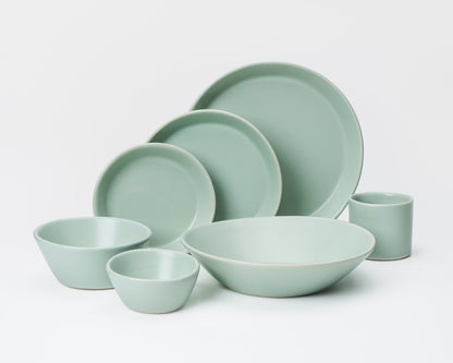 7 Piece Skali Coupe Dinner Setting