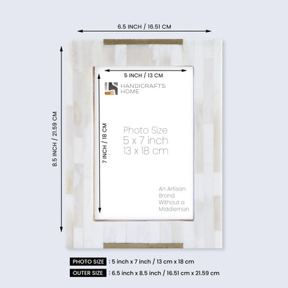 Picture Frames Palace Banquet Pattern Bone Inlay Collection in 2 Sizes